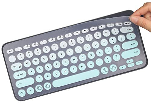 Tastaturabdeckung für K380 Pebble Multi-Device Bluetooth Tastatur/Pebble Keys 2 K380s/K380 Multi-Device Bluetooth Keyboard, K380 Wireless Keyboard Cover Skin