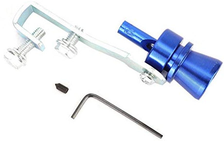 Silbato Para Tubo De Escape Sonido Auténtico De Turbina Diseño Estilizado Fácil Instalación Compatible Con Vehículos Modificados Aleación De Aluminio Resistente Accesorio Automotriz