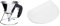 De Buyer 3353.00 Kwik Mini Entonnoir Piston Noir & 4858.00N -raclette coupe pate ronde polyethylene