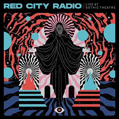 Live at Gothic Theater - Black & Hot Pink Pinwheel