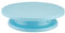 Plato Giratorio para Tartas - Soporte con Base Antideslizante para Decoración de Pasteles, Galletas, Magdalenas - Herramientas de Hornear (Azul)