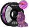 Creality CR Silk 3D-Drucker-Filament, Seidenglänzende 3D-Druck-PLA-Filament 1,75 mm/1 kg, Kompatibel mit den Meisten FDM-Druckern, Rosa-Lila