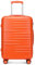 British Traveller Reisekoffer Hartschalenkoffer ABS+PC Koffer Trolleys 74.5 * 49 * 30.5cm Neu Orange
