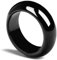 Michear Natürlicher grüner Jade-Ring, Güteklasse A, schlanker Jade-Ring, einfacher Edelsteinring, Schmuck, Geschenk für Damen und Herren, 16-17mm Green, Stein:, Jade