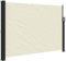 vidaXL Toldo Lateral retráctil Crema 140x600 cm