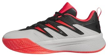 adidas Unisex Dame Certified 3 Basketball Shoes, core Black/Lucid red/Grey Two, 10 UK