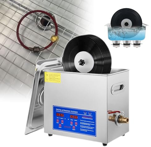 pealiritansemen Ultraschallreiniger, Professioneller Ultraschallreiniger Aus Edelstahl, Mit Digitalanzeige, Timer Und Wärmeregelung, Für Laborbedarf, Teeservice