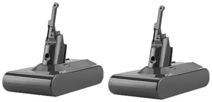 12800mAh Compatible avec La Batterie Rechargeable D'aspirateur De Batterie Au Lithium-ION Dyson V8 SV10(9800mAh 2pcs)