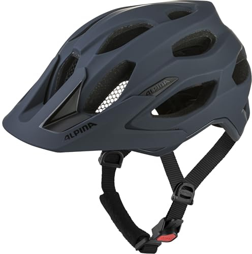 ALPINA Carapax 2.0 MTB-Fahrradhelm, Navy Smoke Blue, 57-62 cm