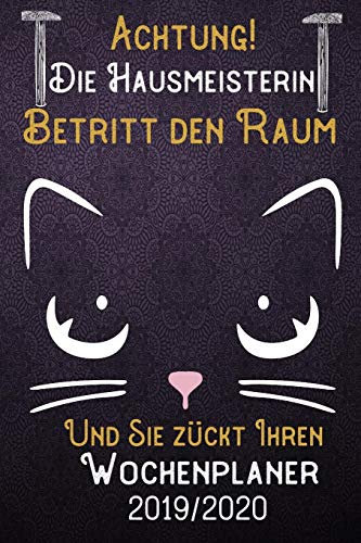 Achtung! Die Hausmeisterin betritt den Raum und Sie zückt Ihren Wochenplaner 2019 - 2020: DIN A5 Kalender / Terminplaner / Wochenplaner 2019 - 2020 18 ... Feiertage, Passwort und Kontakt Liste