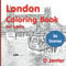 London Coloring Book For Adults: Travel and Color -London Bridge, Hyde Park, Kings Road, Notting Hill Market, Big Ben, London Eye, Buckingham Palace, ... of the Landmarks from London City): Volume 13