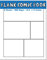 Blank Comic Book: Blank Comic Book Panel to Draw In | 5 Panels for each page | Over 100 Blank White Pages | Size 8.5 x 11 inches | Gift for Kids, ... (Blank Comic Book Notebook, Band 10)