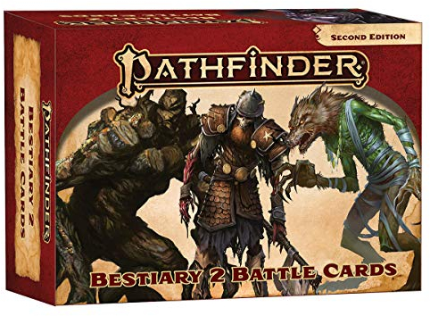 Pathfinder Bestiary 2 Battle Cards (P2)