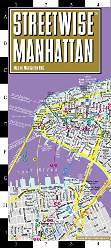 Streetwise Manhattan Map - Laminated City Center Street Map of Manhattan, New York: City Plans