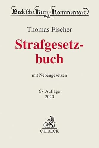 Strafgesetzbuch: mit Nebengesetzen