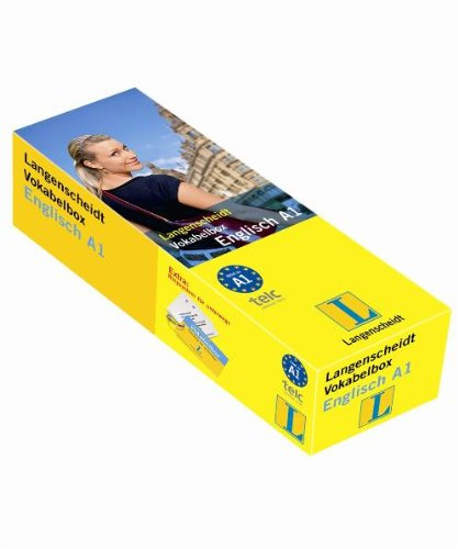 Langenscheidt Vokabelbox Englisch A1 - Box mit 800 Karten