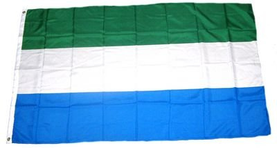 Fahne/Flagge Sierra Leone NEU 90 x 150 cm Flaggen