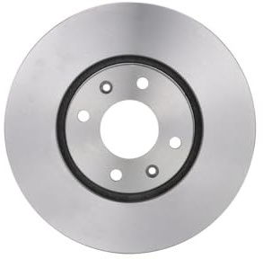 Bosch BD877 Brake Disc Set - 288 mm - Front Axle - - 1 Set of 2 Discs | Solid High-Carbon Discs - ECE-R90 Certified - Great Cooling and Advanced Corrosion Protection
