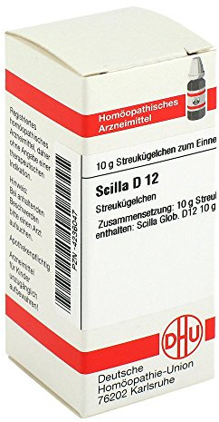 DHU Scilla D12 Streukügelchen, 10 g Globuli
