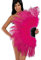 Carnival Toys Ventaglio Gigante Fucsia Extra Lusso in Piume di Struzzo per Burlesque