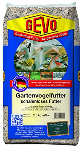 Gevo Gartenvogelfutter (schalenlos) 2,5 kg für freilebende Vögel