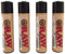 Clipper Raw Feuerzeuge, nachfüllbar, 4/8/12/25/50 (4)