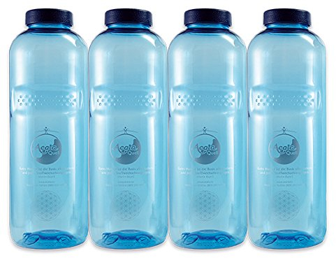 Acala Trinkflaschen, Grosses Flaschen Set Grip 0,5 Liter | BPA-frei | Mit Blume des Lebens