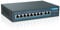 YuanLey 10 Port PoE Switch, 8 PoE+ Port 100Mbps, 2 Uplink Gigabit, 120W 802.3af/at, Función de Extensión, Sin Ventilador, Metal, Plug & Play