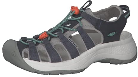 KEEN Damen Astoria West Sandalen, Navy Beveled Glass, 39 EU