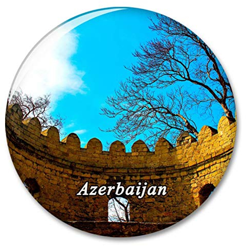 Aserbaidschan Baku Kühlschrank Magnete Dekorative Magnet Flaschenöffner Tourist City Travel Souvenir Collection Geschenk Starker Kühlschrank Aufkleber