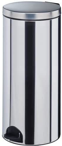 ROSSIGNOL Poubelle Elora 30l INOX Brillant