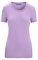 Icebreaker Merino Damen Tech Lite Ii Kurzarm-T-Shirt Hemd Purple Gaze L