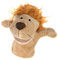 NUOBESTY Kids Plush Animal Hand Puppets Zoo Friend Animals Handy Puppet Set Plush Animal Dolls for Role Play Storytelling(lion)