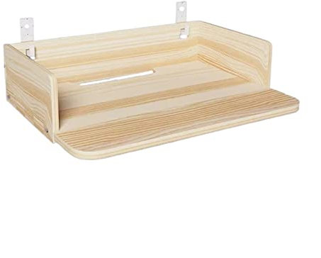 Palettenprojektor Behälterhalter Projektorhalterung aus massivem Holz, perforiertes, kostenloses Tablett, Regal, Projektor, for Aufhängen, Wandhalterung, Projektionsständer Beamer Ständer ( Size : M )