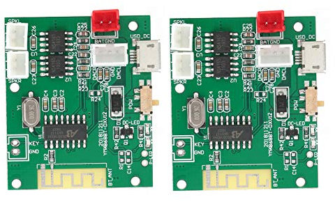 1 Pair Power Amp Module, Amplifier Board, Audio Stereo Sound Speaker for Bluetooth 5.0 TWS 3.7‑5V