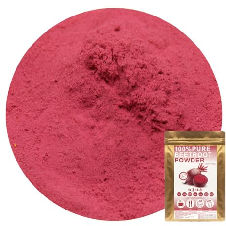 甜菜根粉 Beetroot PowderNatürlich Rote-Bete-Pulver, 100g/3.25oz - Plant Gift
