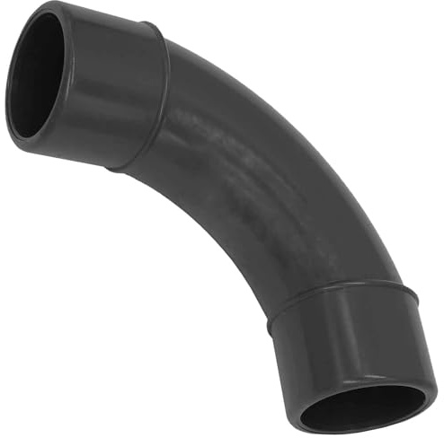 MegaHaustechnik Klebefitting aus Kunststoff PVC, Bogen 90 Grad, 32mm | Für Rohr-Außendurchmesser 32mm, zum Verkleben, Trinkwasser geeignet, Druck 16 Bar