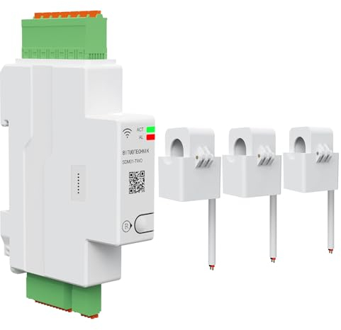 eMylo 3-Fase inteligente Zigbee medidor de energía 120A medidor de monitoreo en tiempo real con núcleo dividido transformador de corriente consumo de energía medidor de electricidad protección contra