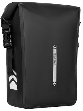 XinGeeek Front Fork Bike Panniers Bag Bike Mount Bag Bicycle Front Bike Rack Bag with Shoulder Strap 6L Saddle Bag for Bicycle