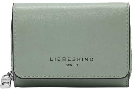 Liebeskind Berlin Geldbörse Damen „Pablita“ Leder I Geldbörse Damen groß I viel Platz, viele Fächer & Münzfach I Leder Portmonaie Damen I Damengeldbörse klein mit RFID-Schutz