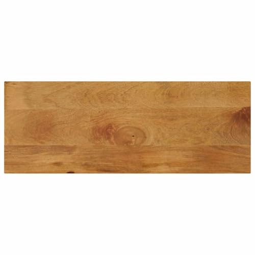 vidaXL Tischplatte 70x40x2,5 cm Rechteckig Massivholz Mango