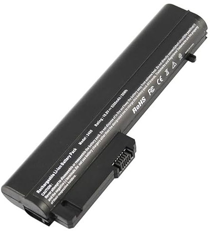 FlyZythrol 10.8V 5200mAh HSTNN-FB21 412780-001 MS06XL battery Compatible With HP EliteBook 2530p 2540p 2510p 2400 nc2400 nc2410 MS06 EH800AV 404887-641 412789-001 593586-001 HSTNN-IB22 HSTNN-DB23