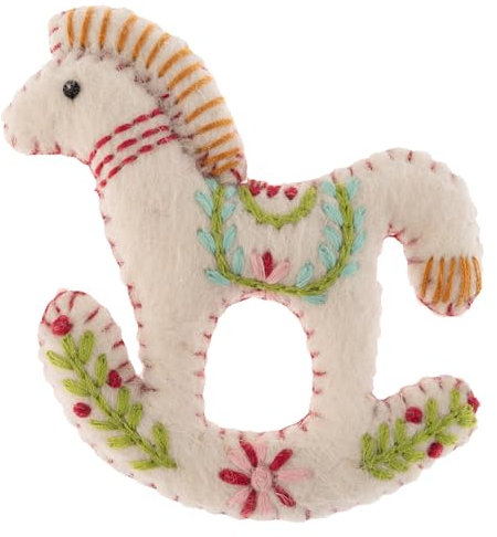 Karma, Weihnachtsdekoration zum Aufhängen, Schaukelpferd