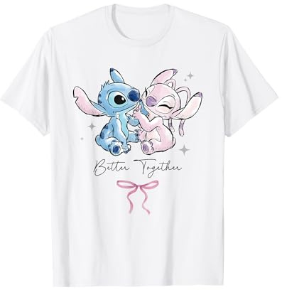 Stitch and Angel Better Together T-Shirt