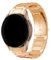 Srndsydak Bracelet en acier inoxydable Compatible avec Samsung Galaxy Watch 7 6 5 4/ 5pro/ 6Classic 4Classic(Rose gold,For Galaxy Watch 5 40mm)