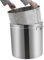 KANBCNG Pentola da 50 l, in acciaio inox, con coperchio e cestello, cottura a vapore, per friggere e filtrare rapidamente con fornelli a gas, fornelli elettrici, fornelli a induzione e fiamme aperte