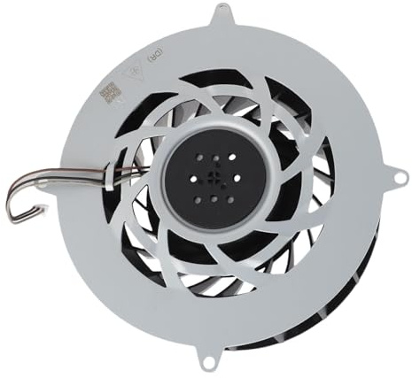 TOPINCN Internal Cooling Fan Replacement 19 Blades CPU Fan Cooler for Slim Console Disc Digital Edition Heat Dissipation