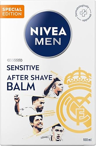 NIVEA MEN REAL MADRYT Sensitive Beruhigende Hautlotion empfindlich, 24h Feuchtigkeit, 100ml
