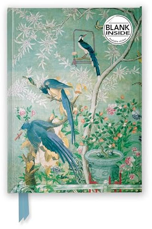 Premium Notizbuch Blank DIN A5: John James Audubon, Ein Paar Columbia Eichelhäher: Unser hochwertiges Blankbook mit festem, künstlerisch geprägtem ... Notizbuch DIN A 5 mit Magnetverschluss)