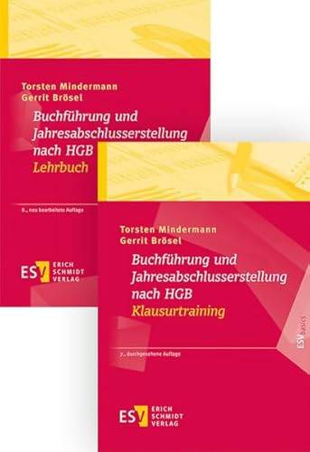 Paket aus den zwei Büchern: - - Buchführung und Jahresabschlusserstellung nach HGB - Lehrbuch und - - Buchführung und Jahresabschlusserstellung nach HGB - Klausurtraining (ESVbasics)